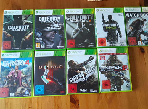 Spiele sammlung xbox 360 - spiele,