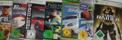 Xbox 360 spiele - 360, ovp
