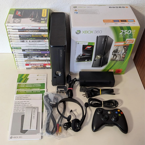 Xbox 360 250 konsole - xbox,