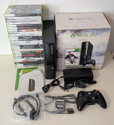 Xbox 360 250 konsole ovp - 360, e