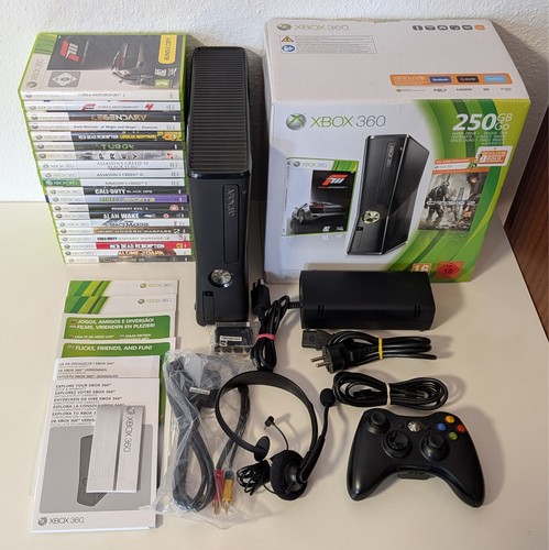 Xbox 360 250 konsole ovp - 360, s