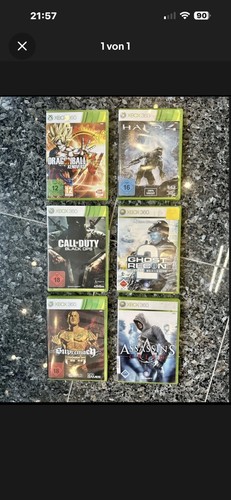 Microsoft xbox 360 6spiele - microsoft,