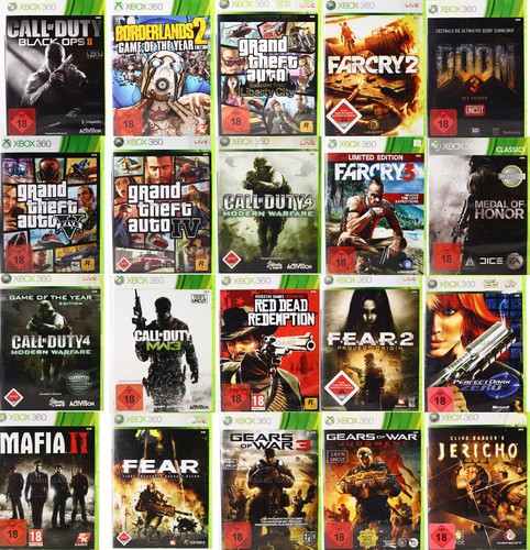 Xbox 360 pal shooter action - xbox,