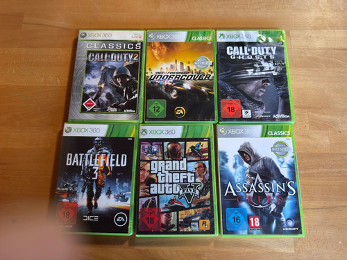 Xbox 360 spiele bundle - 6,
